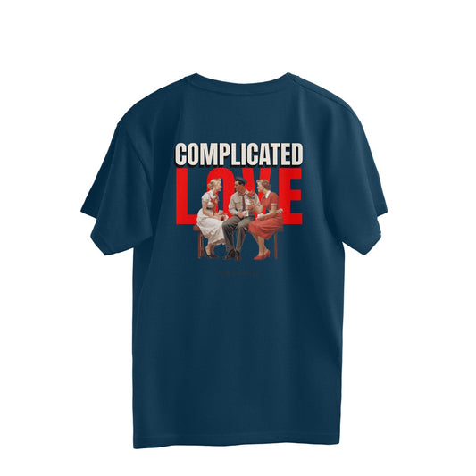 Complicated Love - Navy Oversized